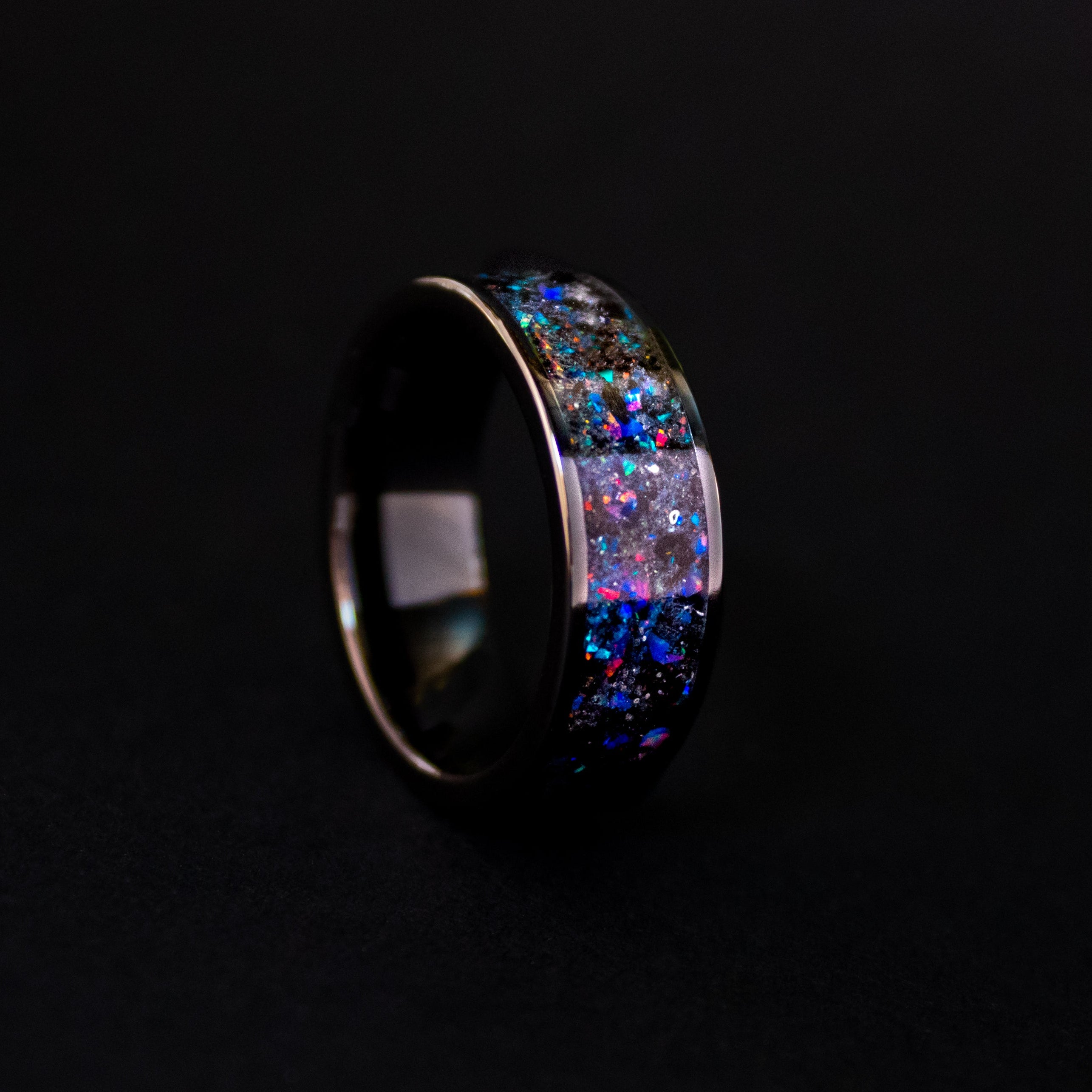 midnight-megalodon-ceramic-fossil-meteorite-ring-blue-glow-dark
